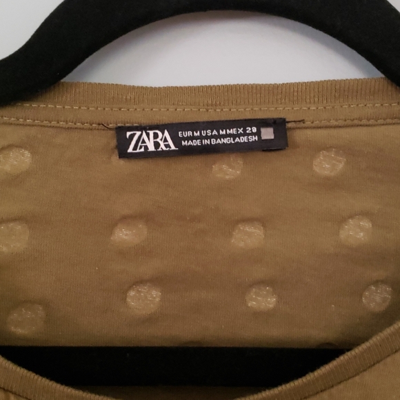 Zara Polka Dot T-shirt - Picture 2 of 4